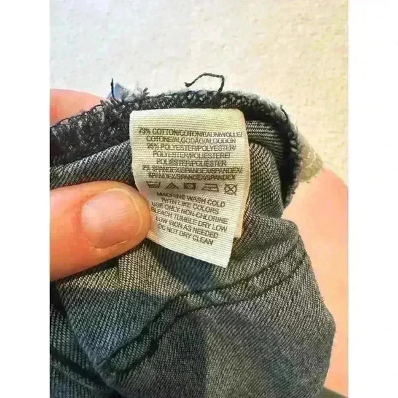 Free People Ditsy Floral Low Rise Skinny Jeans Size 27 - Picture 5 of 6